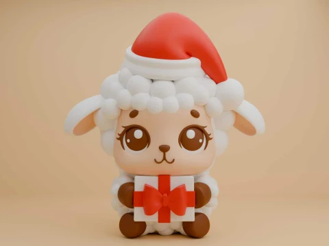 Sheep toy for christmas gift 3D Print Model