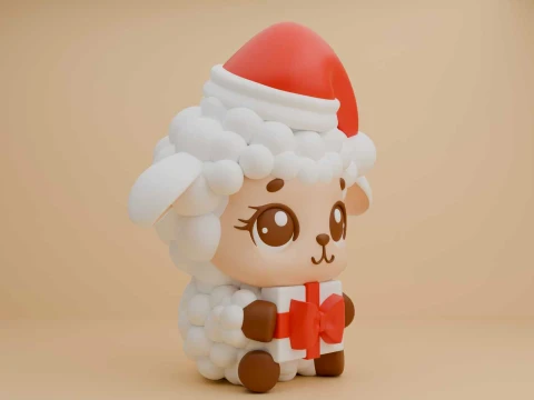 Sheep toy for christmas gift 3D Print Model