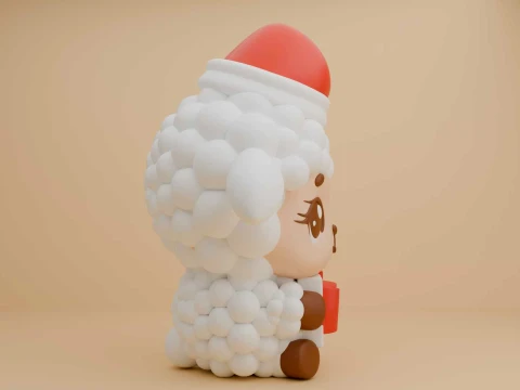 Sheep toy for christmas gift 3D Print Model