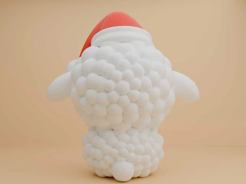 Sheep toy for christmas gift 3D Print Model