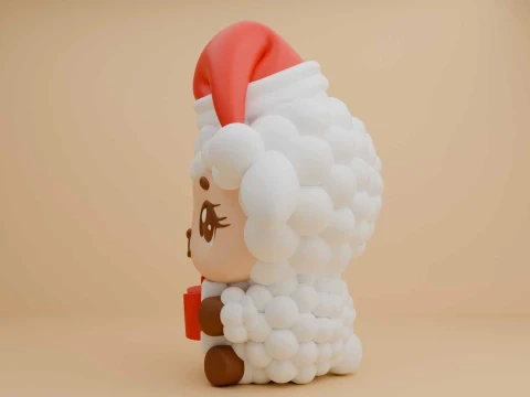 Sheep toy for christmas gift 3D Print Model