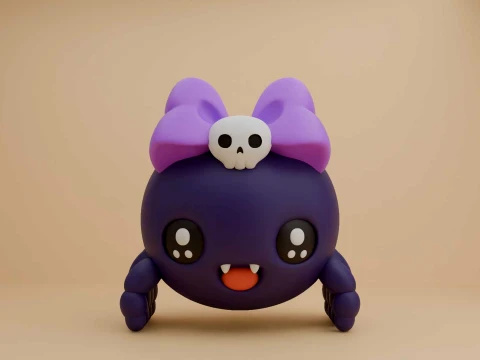 Spider toy for halloween decor 3D Print Model