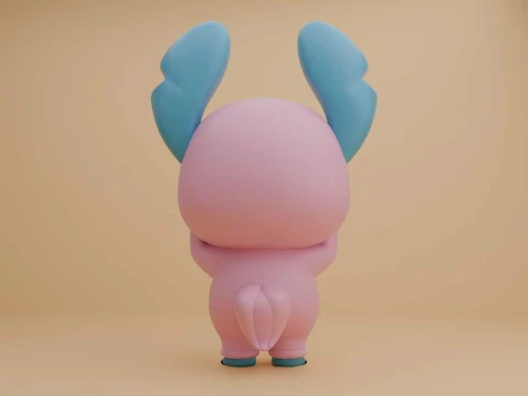 Stitch unicorn costume 3D Print Model