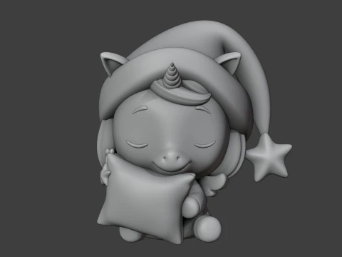 Unicorn 3D Print Model
