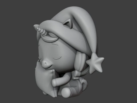Unicorn 3D Print Model
