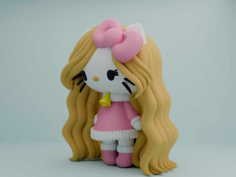 Hello kitty sanrio figure 3D Print Model