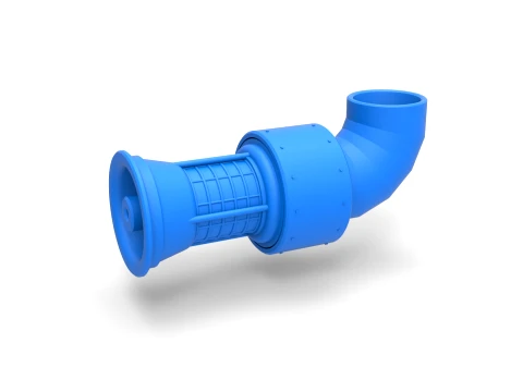 Jet engine 7 Scale 1 to 25 3D Принт Модель