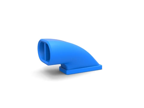 Air intake 4 Scale 1 to 25 3D Принт Модель