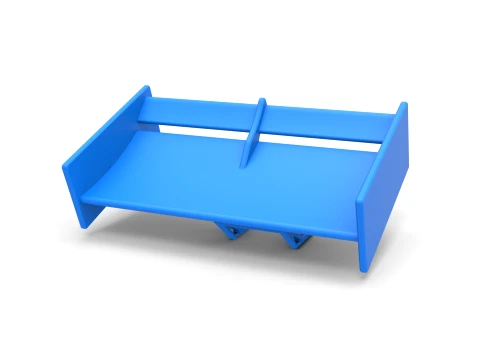 Wing of Supermodified front engine race car V1 Scale 1 to 25 3D Print Model