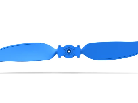 2 Blade Propeller of Drag racing Airboat Scale 1 to 25 3D printmodel