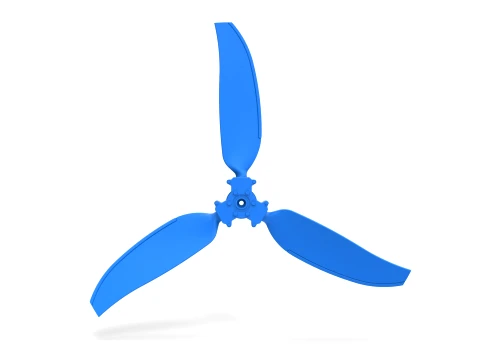 3 Blade Propeller of Drag racing Airboat Scale 1 to 25 3D Print Model