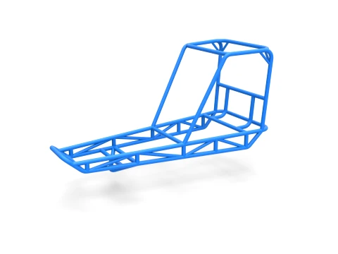 Frame for old school water pumper Sand buggy Scale 1 to 25 3D Принт Модель