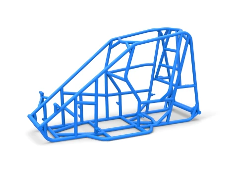 Frame of 600 Micro sprint car Scale 1 to 25 3D Принт Модель