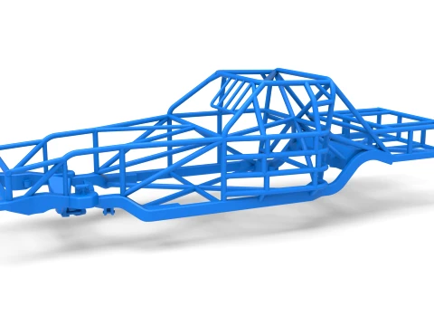 Frame of IMCA Stock car Scale 1 to 25 3D Принт Модель