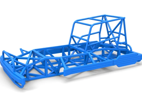 Frame of New Zealand Superstock car Version 1 Scale 1 to 25 3D Принт Модель