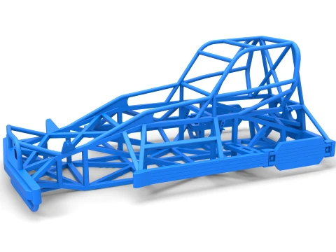 Frame of New Zealand Superstock car Version 2 Scale 1 to 25 3D Принт Модель