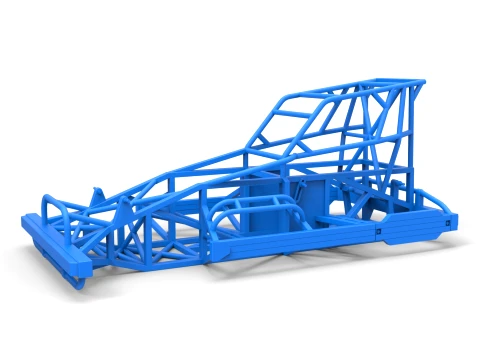Frame of New Zealand Superstock car Version 4 Scale 1 to 25 3D Принт Модель