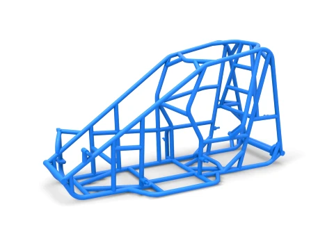 Frame of Pavement 600 Micro sprint car Scale 1 to 25 3D Принт Модель