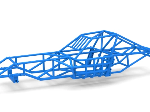 Frame of Super Dirt Late model Scale 1 to 25 3D Принт Модель