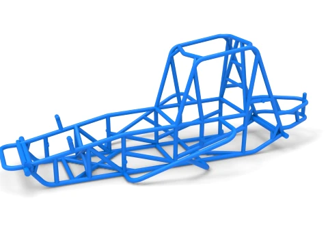Frame of Vintage Sprint car Version 1 Scale 1 to 25 Model do druku 3D