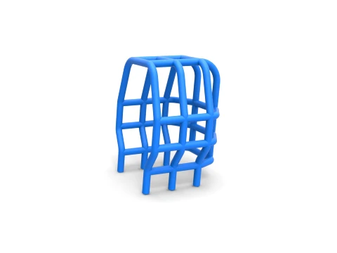 Roll Cage of Pro Stock Pulling Tractor Scale 1 to 25 3D Druckmodell