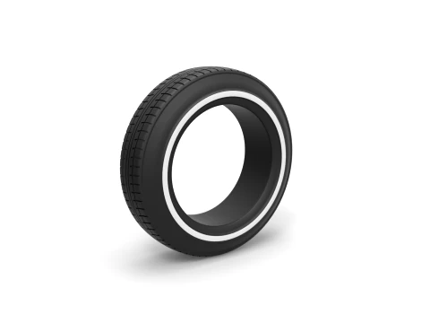 Lowrider tire 1 Scale 1 to 10 3D Baskı Modeli
