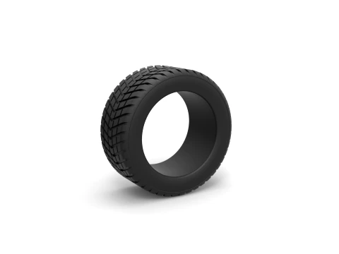 Race tire 3 Scale 1 to 25 Modello di stampa 3D