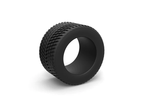 Race tire 4 Scale 1 to 25 Modello di stampa 3D