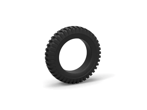 Military tire 3 Scale 1 to 10 Model do druku 3D
