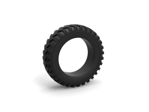 Military tire 11 Scale 1 to 25 3Dプリントモデル