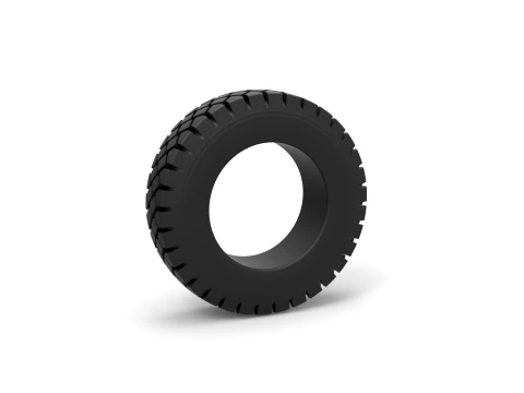 Military truck tire 10 Scale 1 to 24 3Dプリントモデル