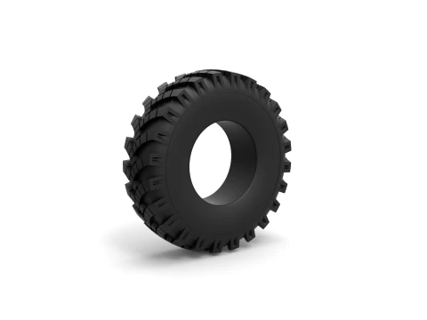 Military Ural tire OI-25 Scale 1 to 25 Modelo de Impressão 3D