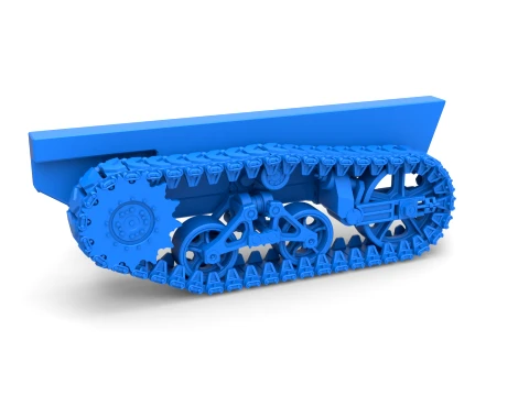 Track for Fun Short Monster tank Scale 1 to 25 Model do druku 3D