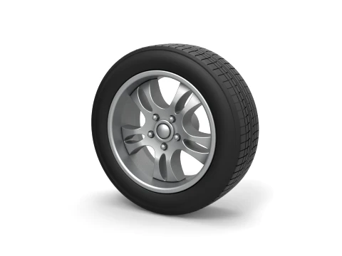 Car wheel 5 Scale 1 to 10 Modelo de Impressão 3D
