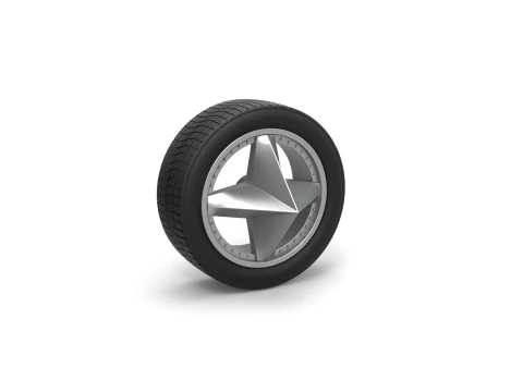 Car wheel 9 Scale 1 to 25 Modelo de Impressão 3D