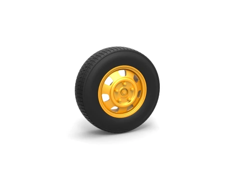 Car wheel 10 Scale 1 to 25 3D Print Model