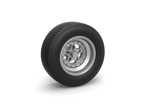 Front wheel from Sprint car Version 1 Scale 1 to 25 3D Print Model