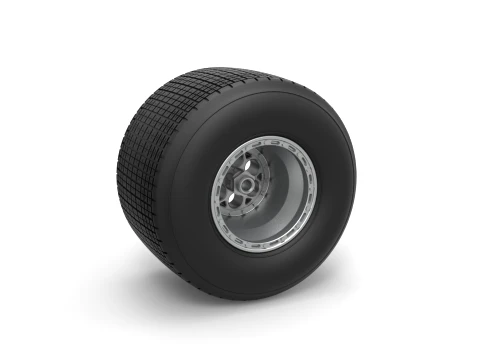 Rear wheel from Sprint car Version 2 Scale 1 to 25 3D Print Model