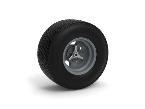 Rear wheel of Vintage Champ car Scale 1 to 25 Modelo de impresión 3D