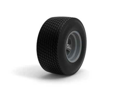 Rear wheel of Vintage Champ car Scale 1 to 25 3D Print Model