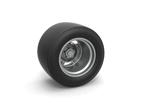 Wheel from Asphalt Modified stock car Version 1 Scale 1 to 25 3Dプリントモデル