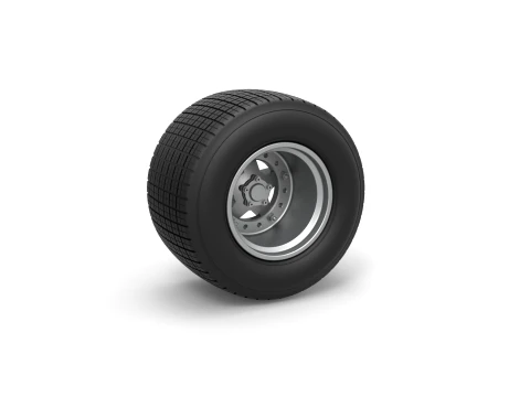 Wheel of Super Dirt Late model Version 1 Scale 1 to 25 3D Druckmodell