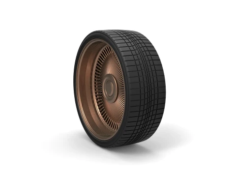 Wire wheel 5 Scale 1 to 10 3D Print Model
