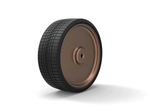 Wire wheel 5 Scale 1 to 10 3D Print Model