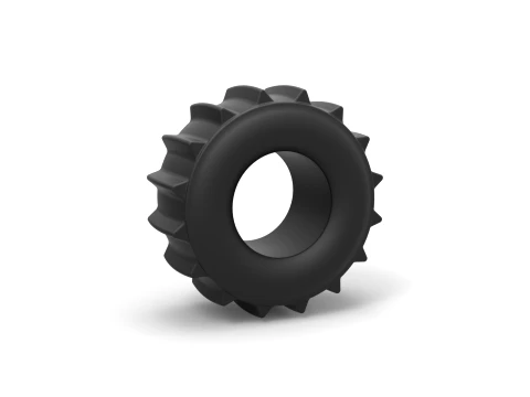 Dirt dragster rear tire 7 Scale 1 to 25 3D Print Model
