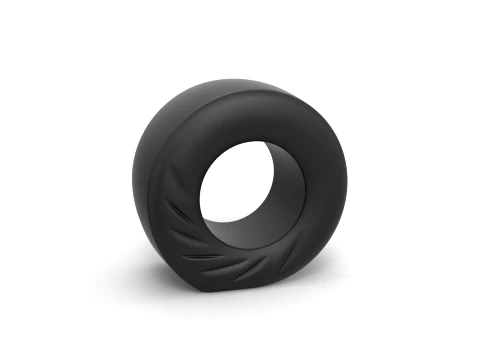 Dragster rear tire during start Scale 1 to 25 3D Print Model