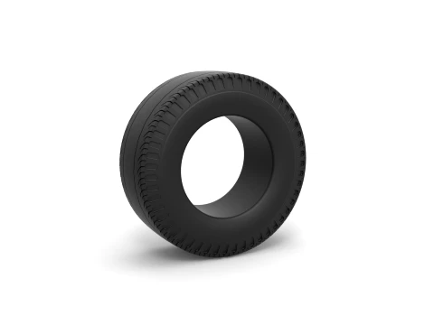 Rear tire of vintage dragster Version 2 Scale 1 to 10 3D Baskı Modeli