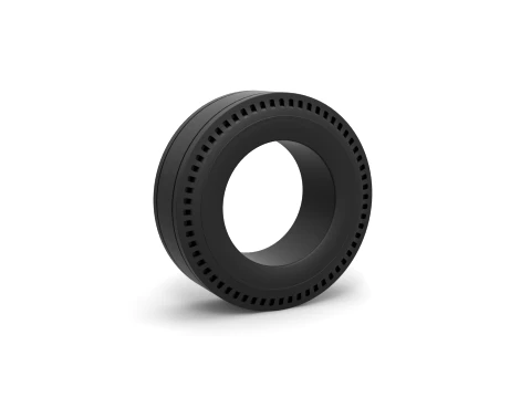 Rear tire of vintage dragster Version 3 Scale 1 to 25 3D Baskı Modeli