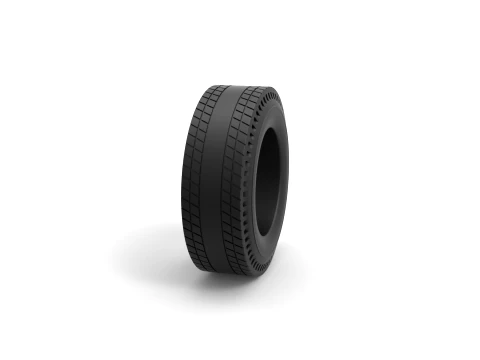 Rear tire of vintage dragster Version 8 Scale 1 to 25 3D Print Model