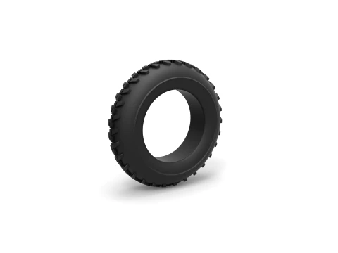 Dune buggy front tire 2 Scale 1 to 10 3D 프린트 모델